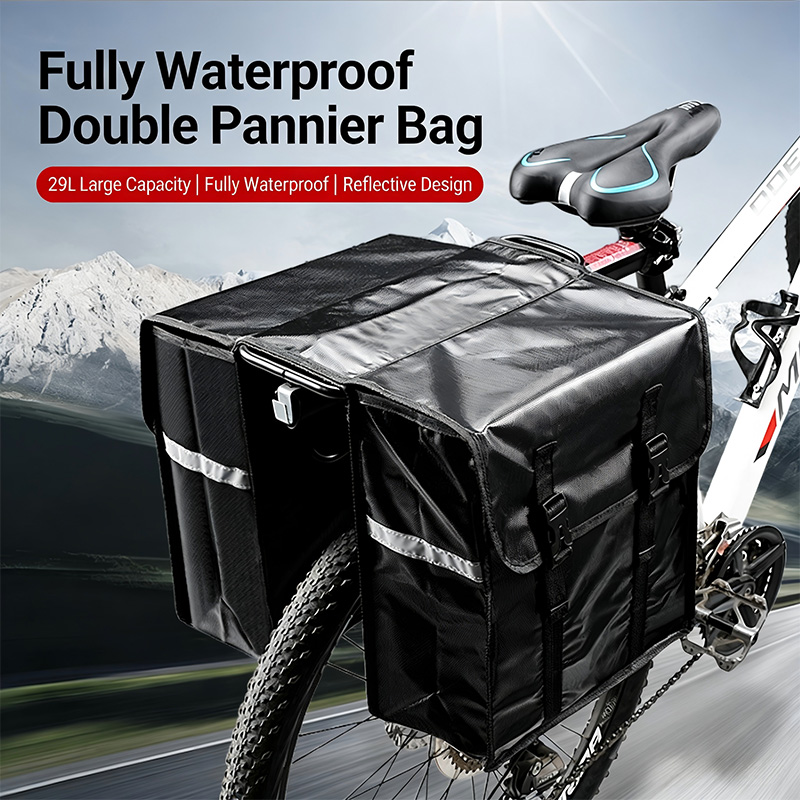 Cycling Gear Duffle - Large Capacity Waterproof Double Side Bike
