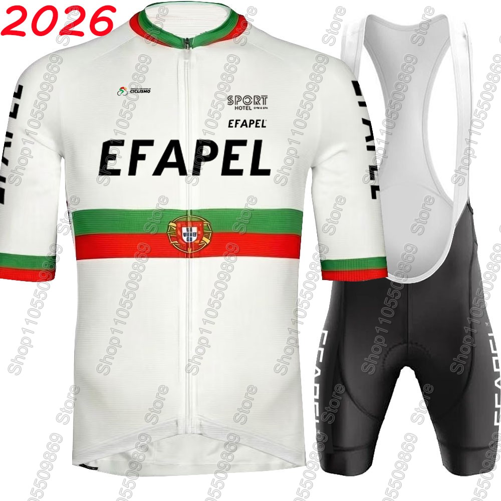 Cycling Gear Outfit - Portugal 2026 Efapel Team Cycling Jersey