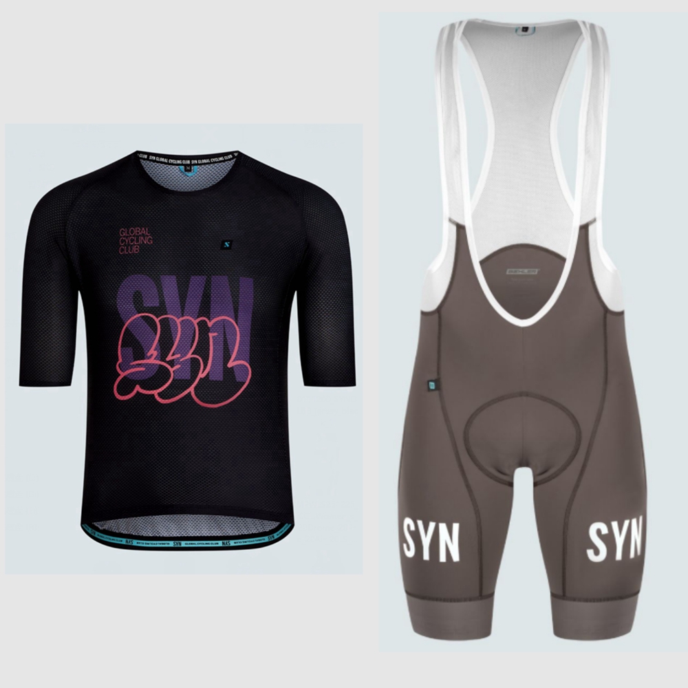 Cycling Gear Outfit - MEN'S TRAINING DESIGN LAB ZIPLESS JERSEY