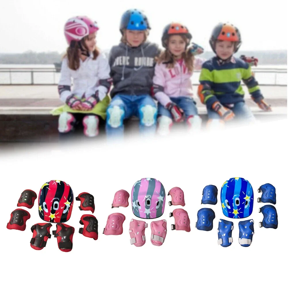 Adjustable Kids Helmet and Kne - огляд і ціна Cycling Protective Gear For Kids
