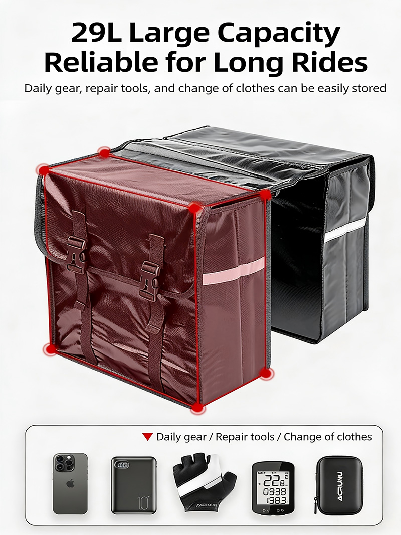 Large Capacity Waterproof Doub - огляд і ціна Cycling Gear Duffle