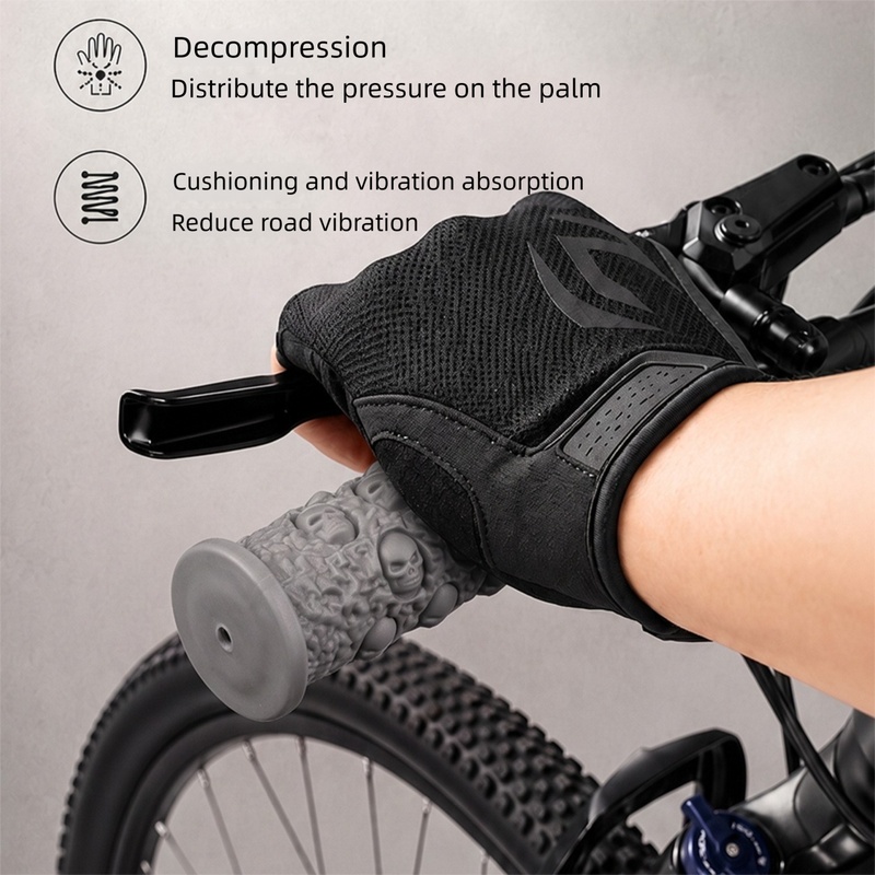 Bicycle Handlebar Grips, Skull - огляд і ціна Cycling Gear And Accessories
