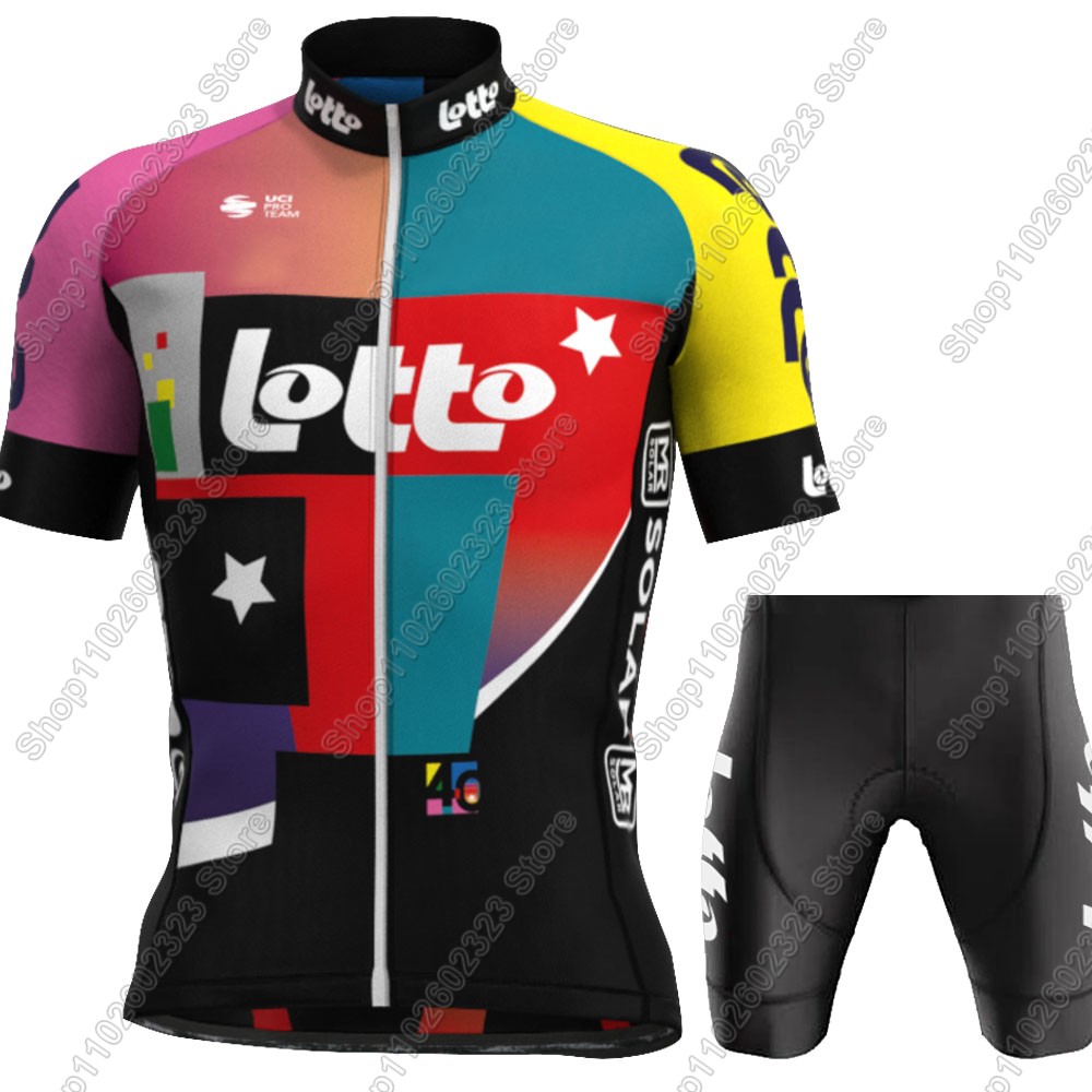 Lotto team 2025 cycling jersey - огляд і ціна Cycling Gear Outfit