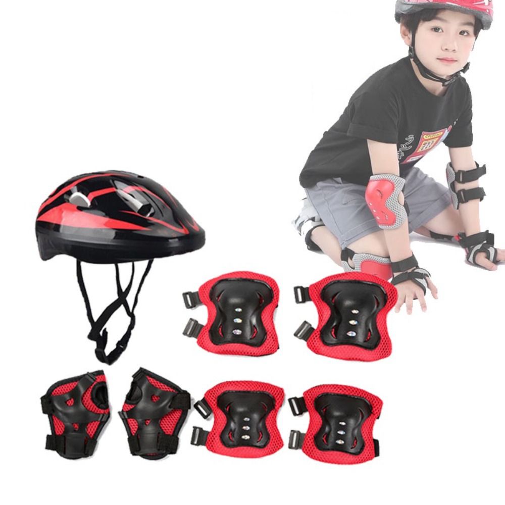 Kids Helmet Knee Elbow Pads Wr - огляд і ціна Cycling Protective Gear For Kids