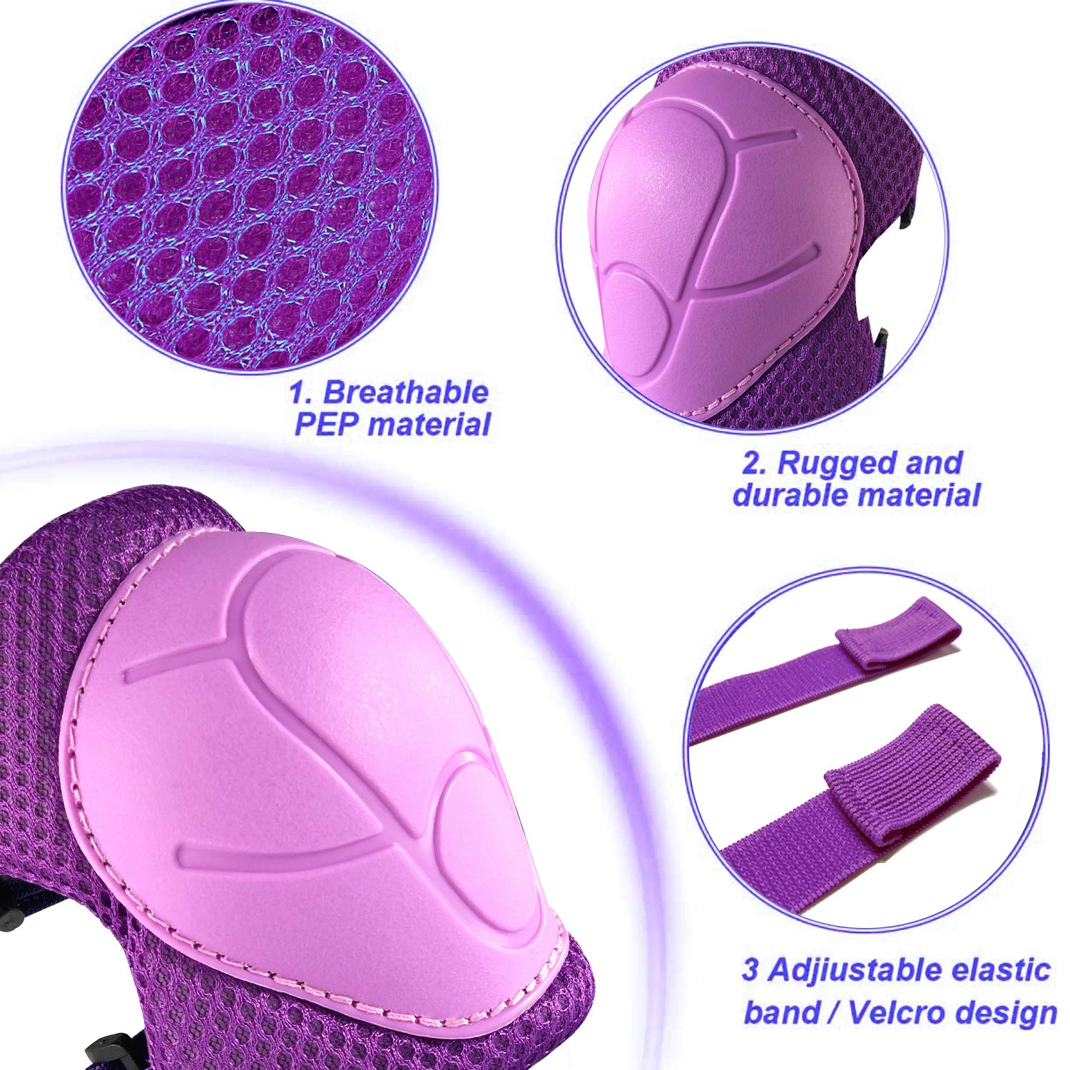 Kids Knee pads and Elbow Pads  - огляд і ціна Cycling Protective Gear For Kids