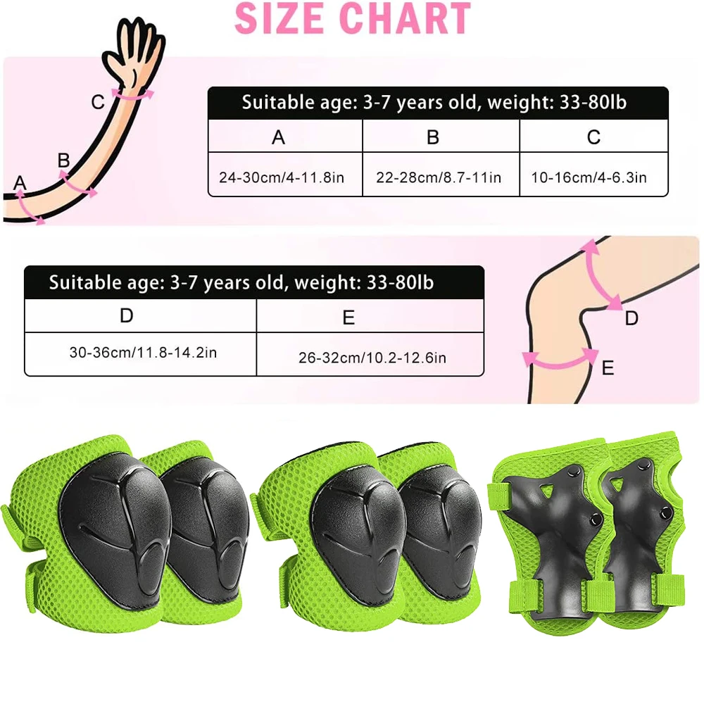 Kids Knee pads and Elbow Pads  - огляд і ціна Cycling Protective Gear For Kids