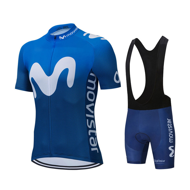 New Summer Movistar Team Cycli - огляд і ціна Cycling Gear Outfit