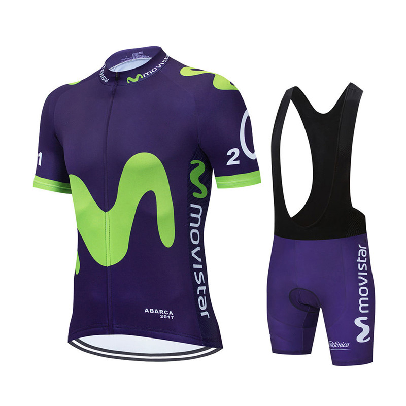New Summer Movistar Team Cycli - огляд і ціна Cycling Gear Outfit