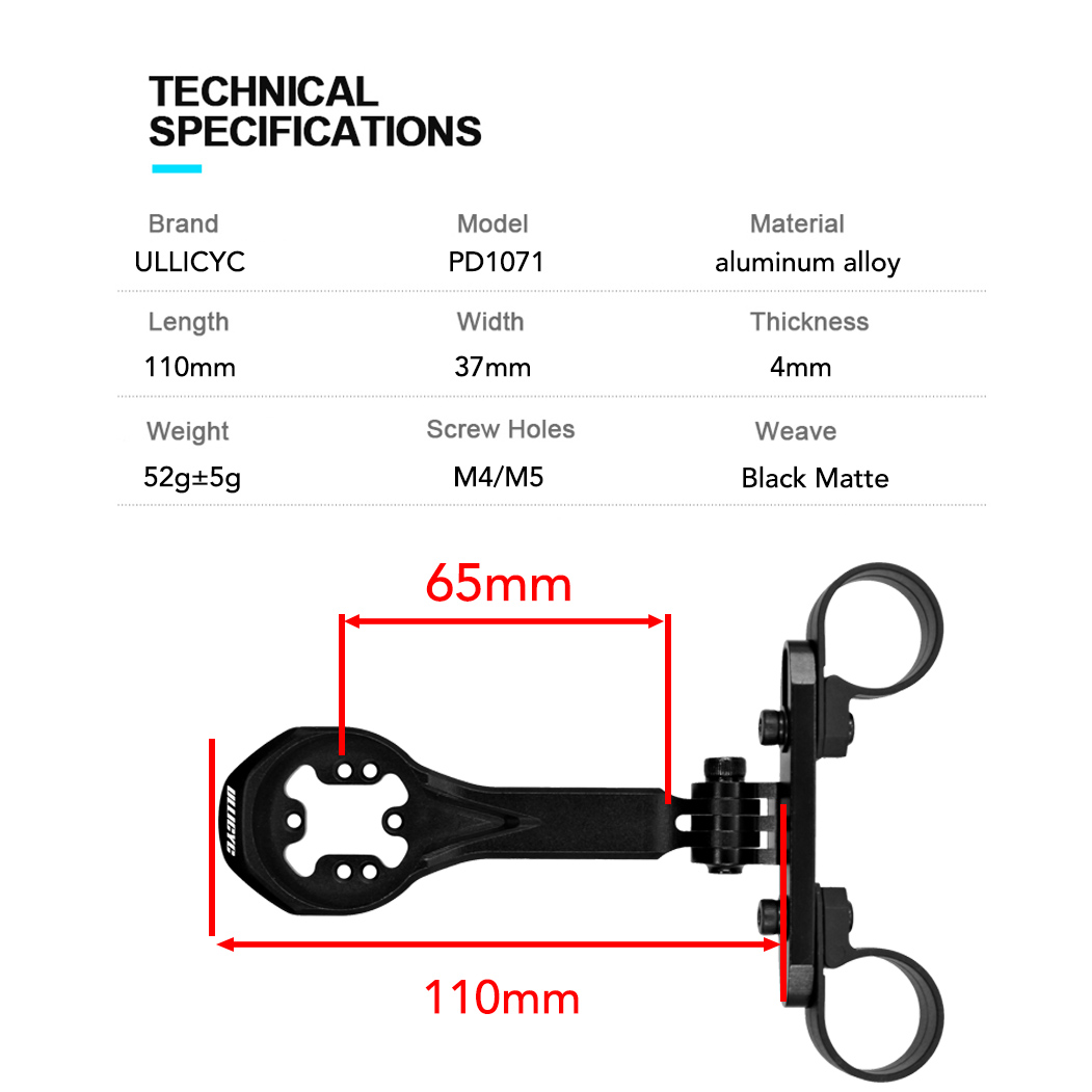 ULLICYC Aluminium Bike Compute - огляд і ціна Cycling Gear Mount