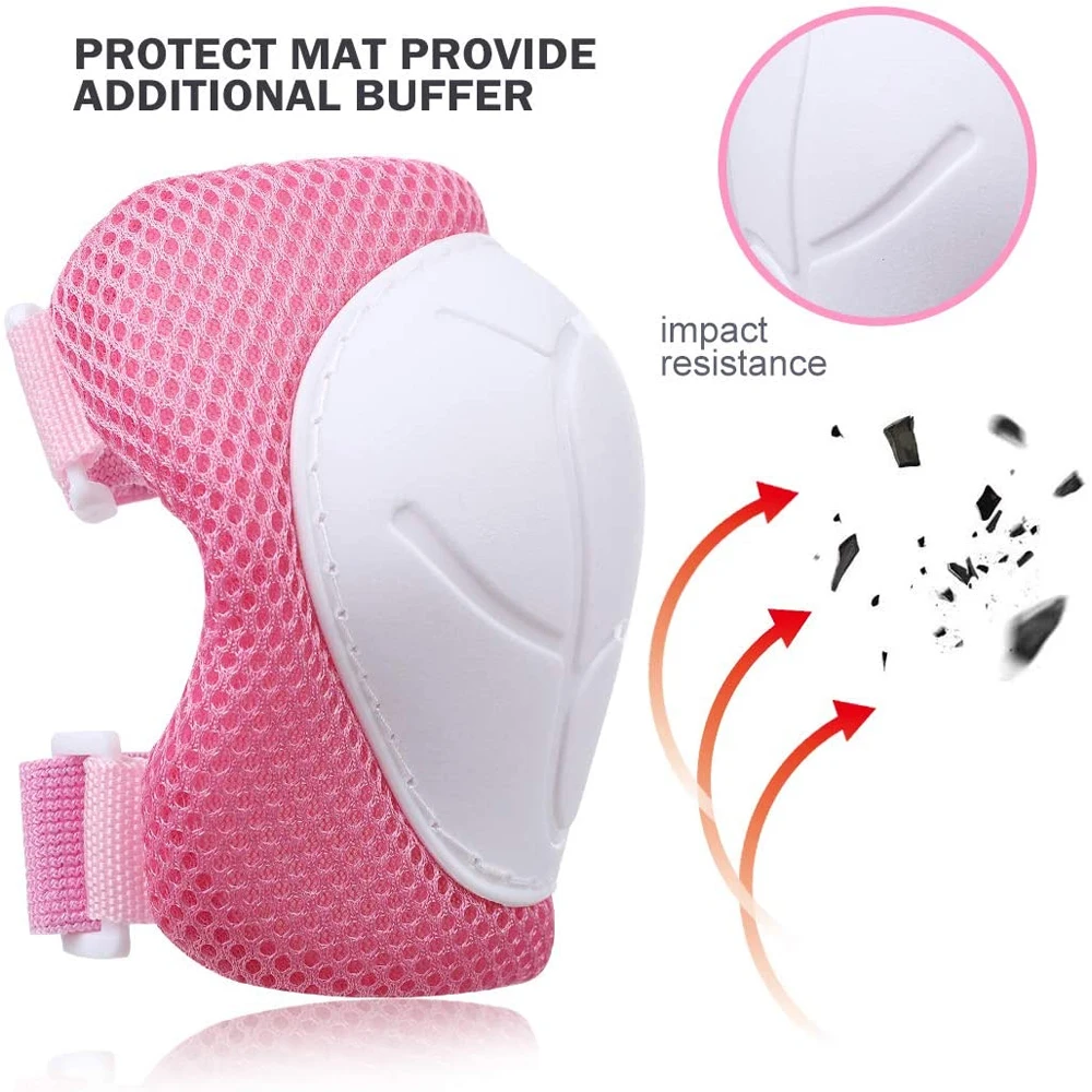 GOMOREON 6Pcs/Set Kids Knee Pa - огляд і ціна Cycling Protective Gear For Kids