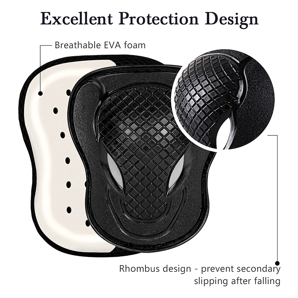 GOMOREON 6Pcs/Set Kids Safety  - огляд і ціна Cycling Protective Gear For Kids