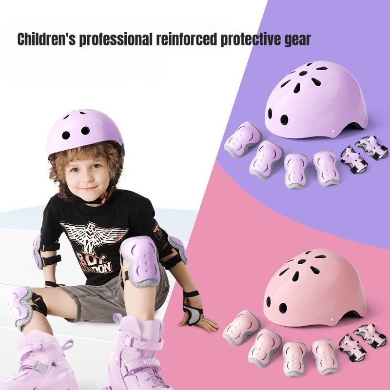 7Pcs/Set Kids Ages 3-10 with W - огляд і ціна Cycling Protective Gear For Kids