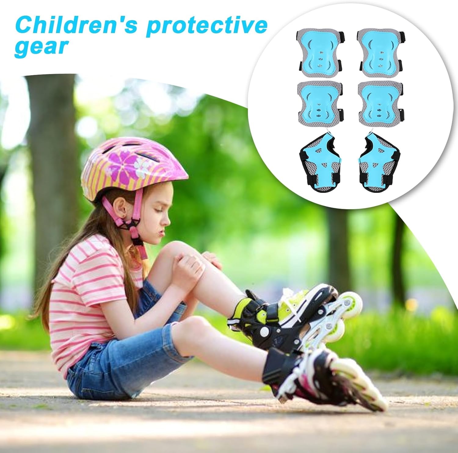 Kids Knee Pads Elbow Pads Age  - огляд і ціна Cycling Protective Gear For Kids