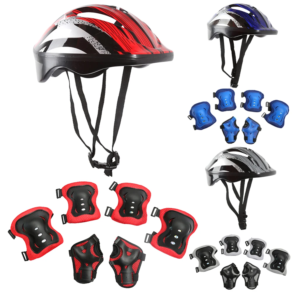 7Pcs Bicycle Sport Protective  - огляд і ціна Cycling Protective Gear For Kids